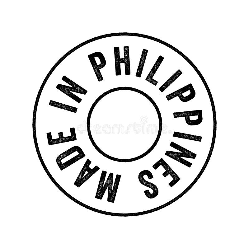 Fatto le Filippine simbolo francobollo,.