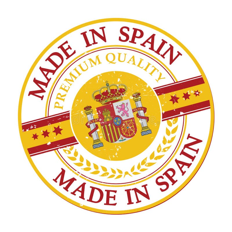 Made in Spain, Premium Quality Stamp Stock Vector - Illustration of ...