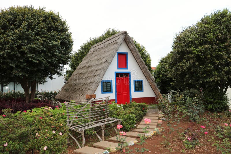 Casa de Santana', a traditional type of house in Madeira Islands