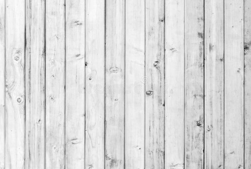 Madeira velha branca ou teste padrão decorativo de madeira do fundo de superfície do assoalho ou da parede da prancha do vintage