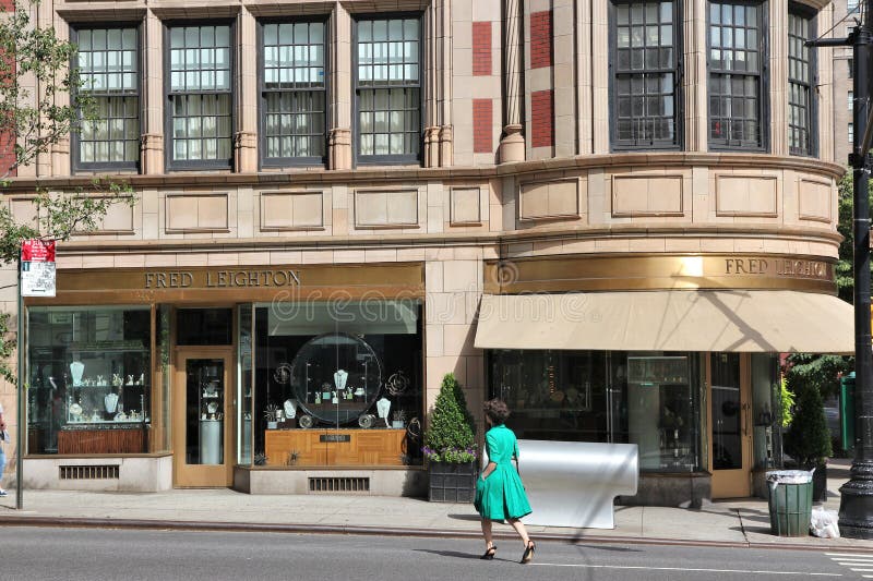 Madison Avenue-het winkelen Madison Avenue-het winkelen