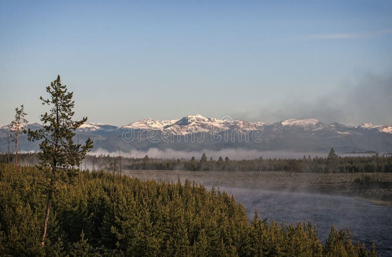 Madison River Overlook royalty free stock photography