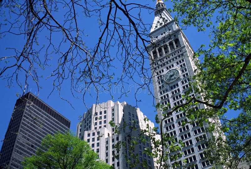 Madison Square Park New York USA stock photo