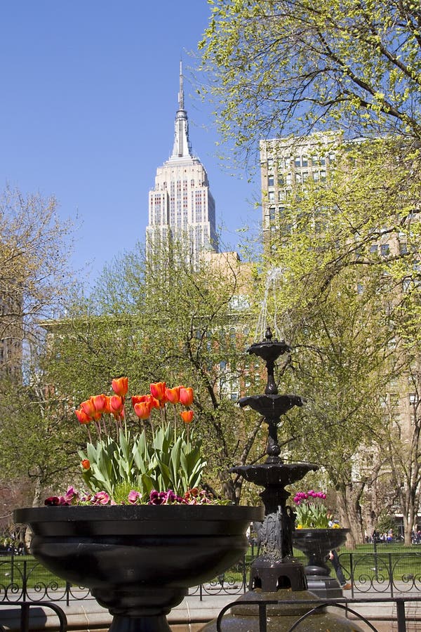 Madison Square Park, NY royalty free stock photography