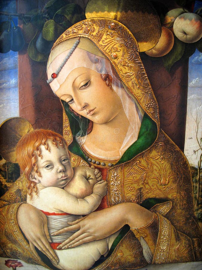 Madonna et enfant par Carlo Crivelli 1480AD