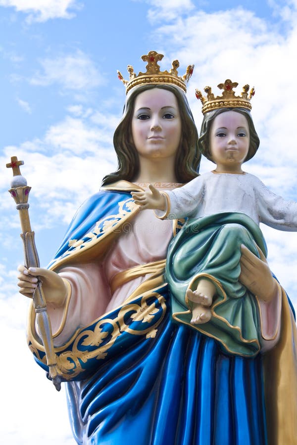 Madonna and Jesus child stock photo Madonna and Jesus child stock photo