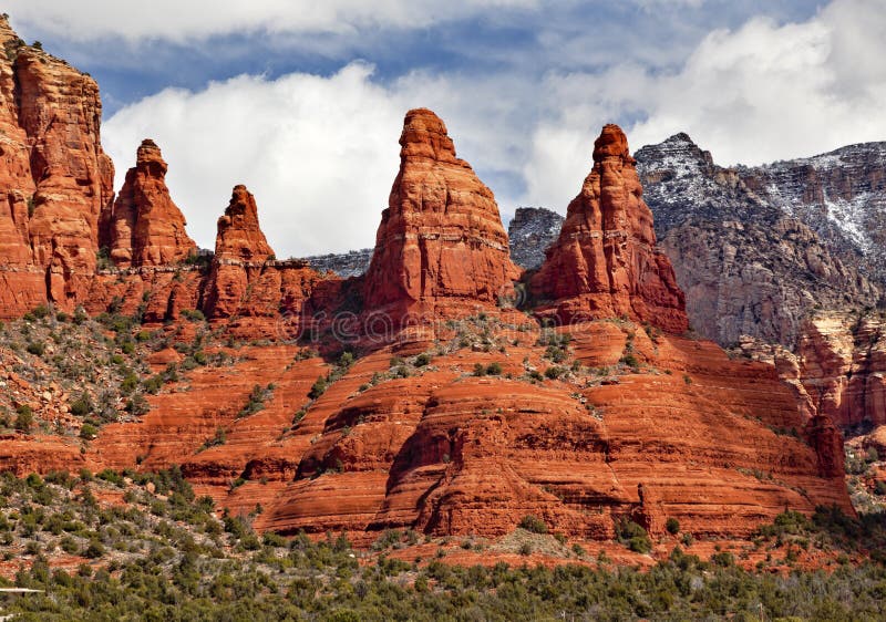 Madonna Nuns Rock Canyon Sedona Arizona