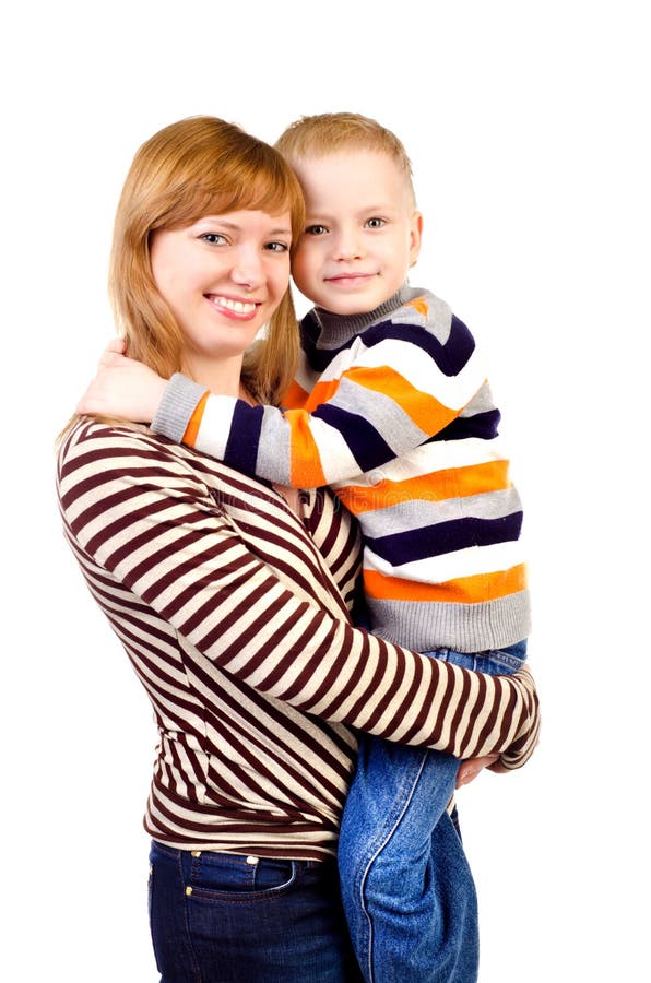 Madre e bambino fotografia stock