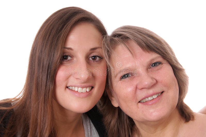 Figlia Aggressiva Con La Madre Madre e figlia immagine stock. Immagine di risata, capelli - 35901605