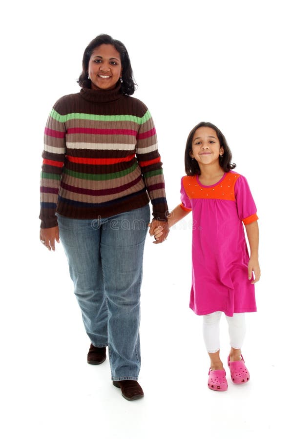 Madre e figlia fotografia stock