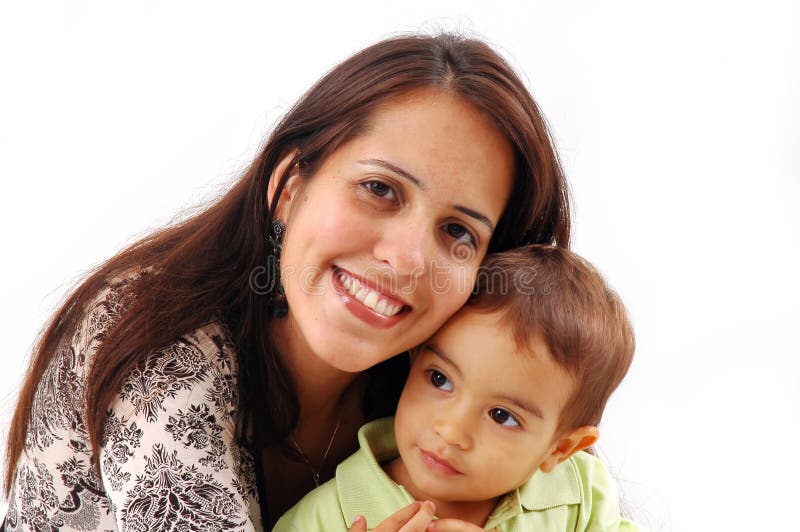 Madre e hijo foto de archivo libre de regalías Madre e hijo foto de archivo libre de regalías