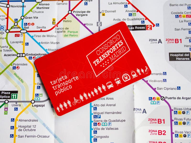 madrid metro travel card