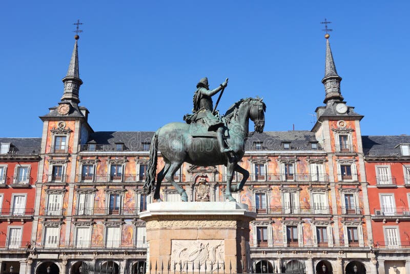 Madrid, Spanien stockbild Madrid, Spanien stockbild