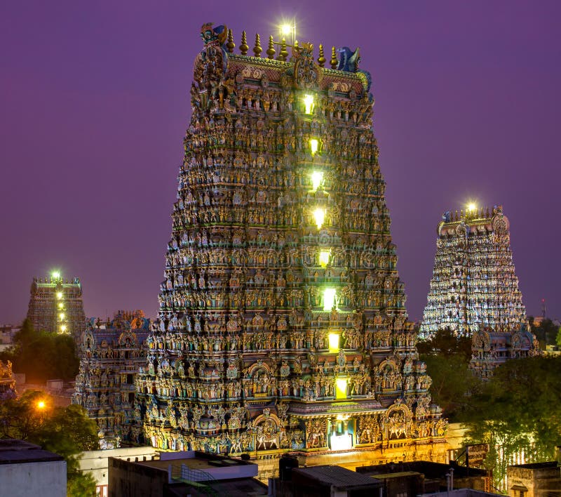 MADURAI, INDIA Meenakshi temple