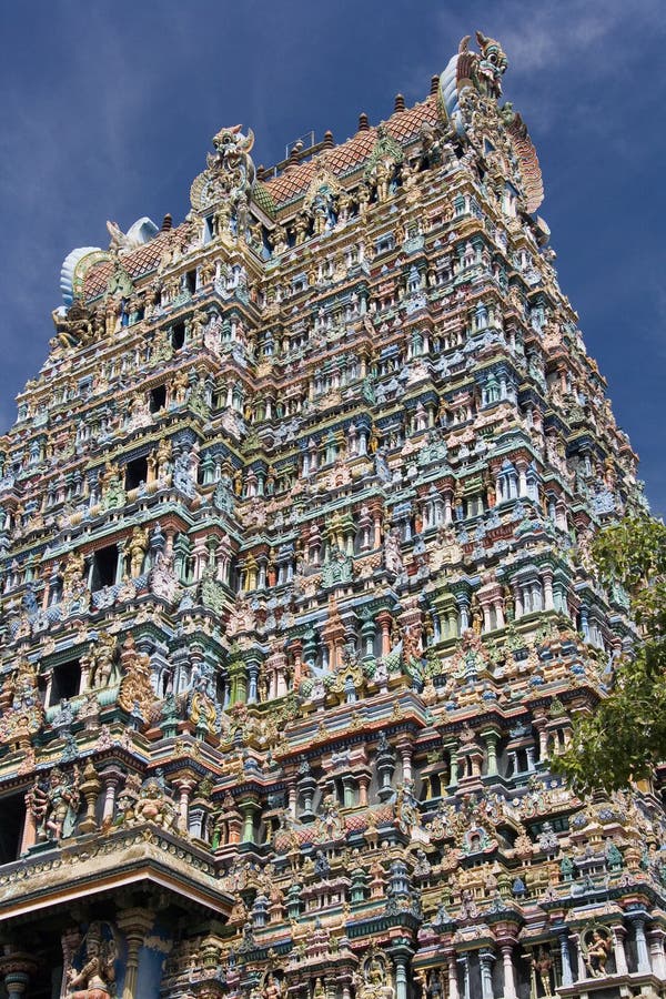 Madurai Indien Am 2. November 2018 Vandiyur Mariamman Tempel Oder