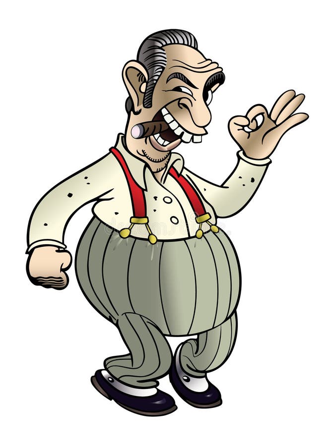 Mafia Suitcase Clipart