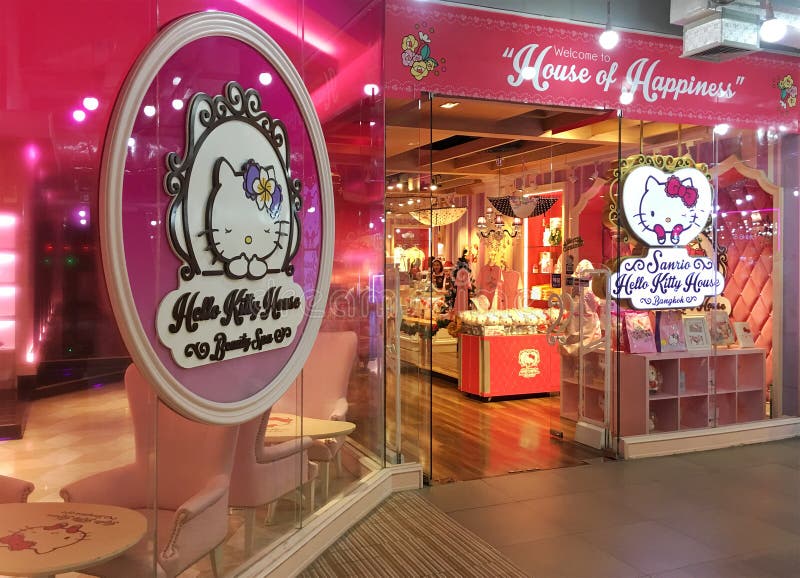 Magasin De Hello Kitty En Mail De Siam Square One, Bangkok Photo stock