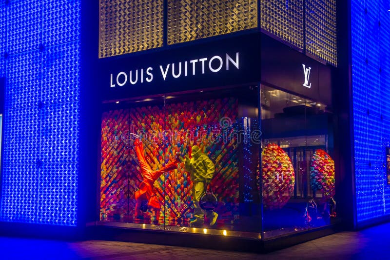 Logo de Louis Vuitton photo éditorial. Image du noir - 17109686
