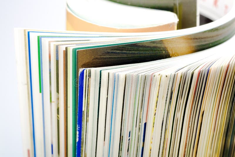 Magazine royalty free stock photo
