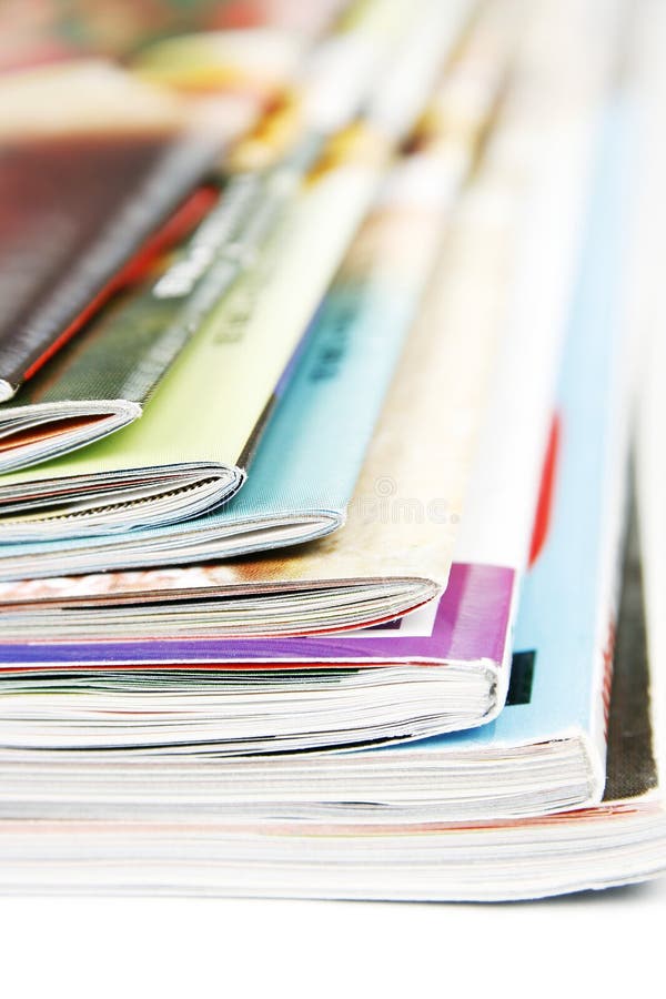 Magazines royalty free stock image