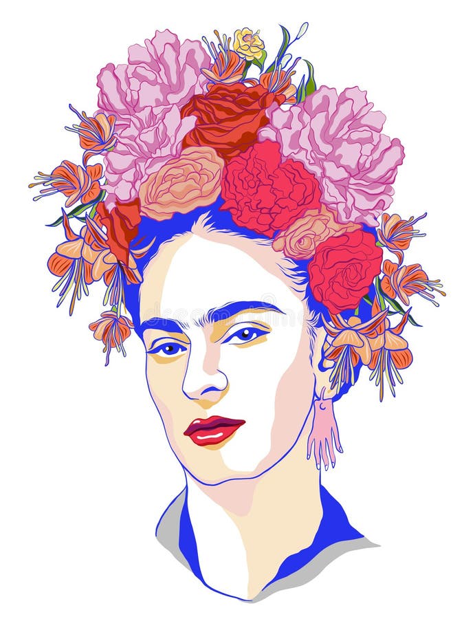 Magdalena Carmen Frida Kahlo Portrait. Magdalena Carmen Frida Kahlo ...