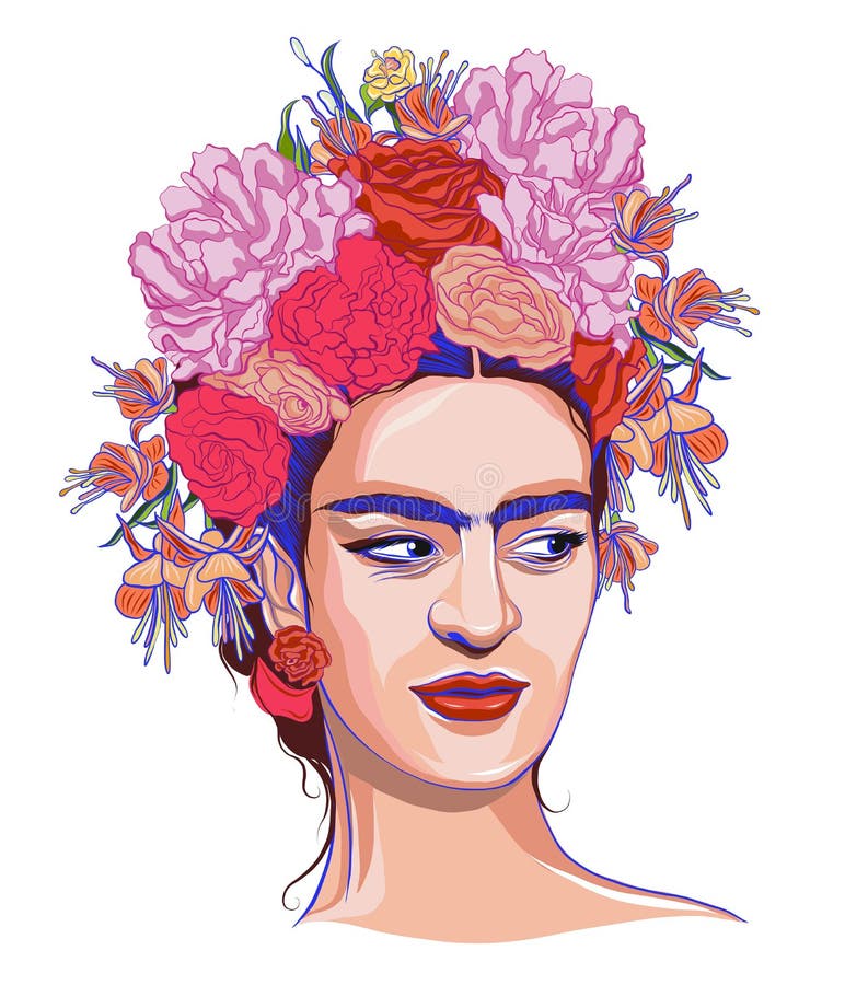 Magdalena Carmen Frida Kahlo Portrait. Magdalena Carmen Frida Kahlo ...