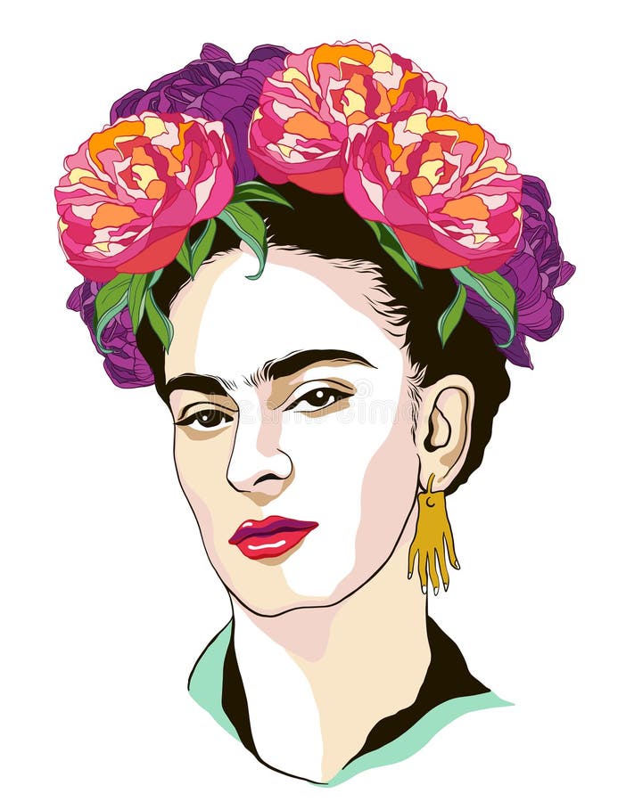 Frida Kahlo Stock Illustrations – 634 Frida Kahlo Stock Illustrations ...