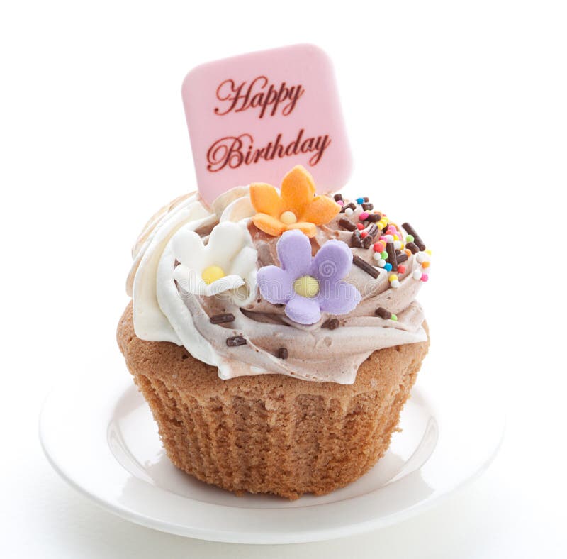 Enjoy your birthday party with colorful birthday&#x27;s cupcake. Enjoy your birthday party with colorful birthday&#x27;s cupcake