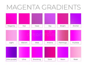 Magenta Color Shades Swatches Stock Vector Illustration Of 55 OFF Magenta Color Shades Swatches Stock Vector Illustration Of 55 OFF