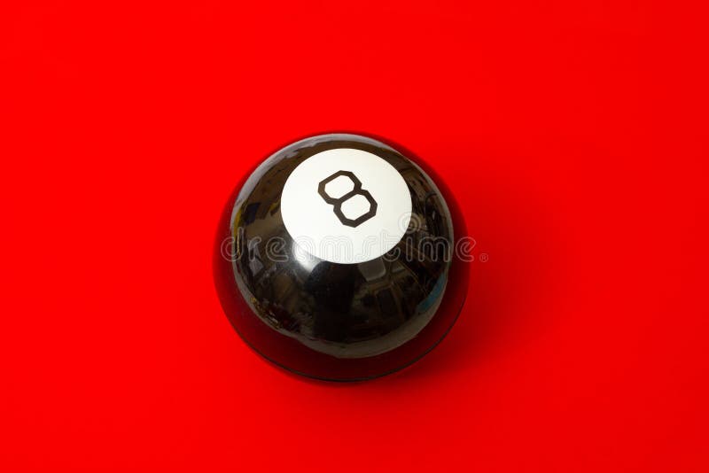 Set Of Four Magic 8 Balls With Negative Predictions Isolated On White  Background Stock Photo - Download Image Now - iStock