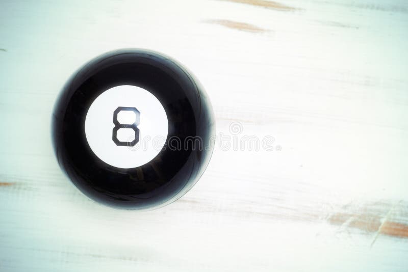 Set Of Four Magic 8 Balls With Negative Predictions Isolated On White  Background Stock Photo - Download Image Now - iStock