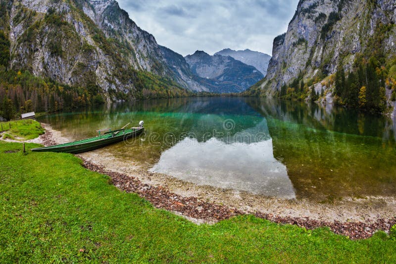 The magic blue lake Obersee