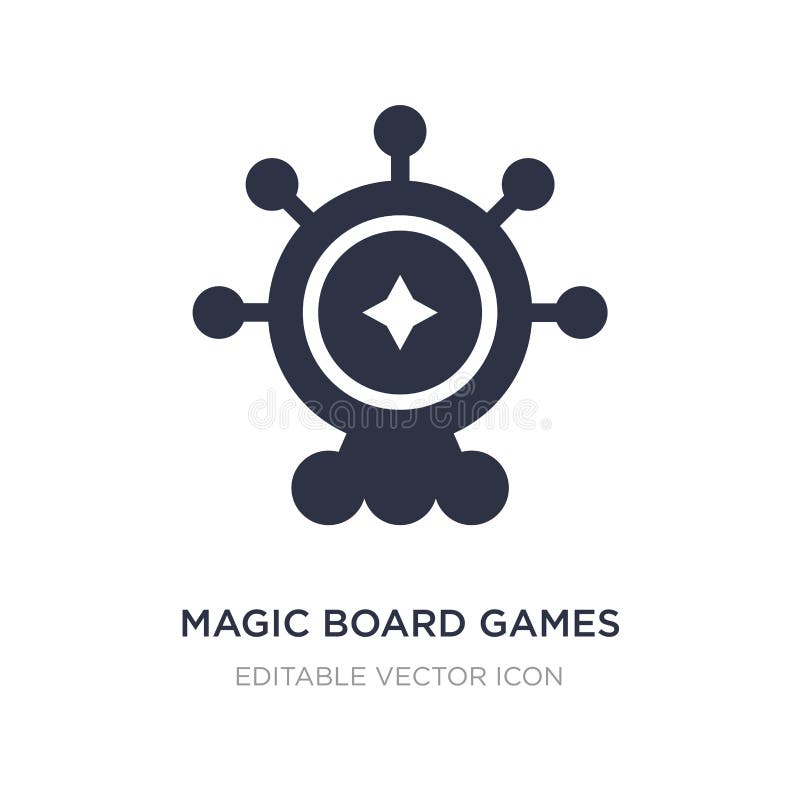 Board Games with Roles Icon on White Background. Simple Element