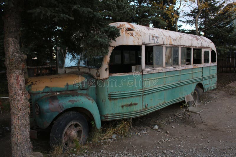 Magic Bus From The Movie Into The Wild Stock Photo Image Of Wild