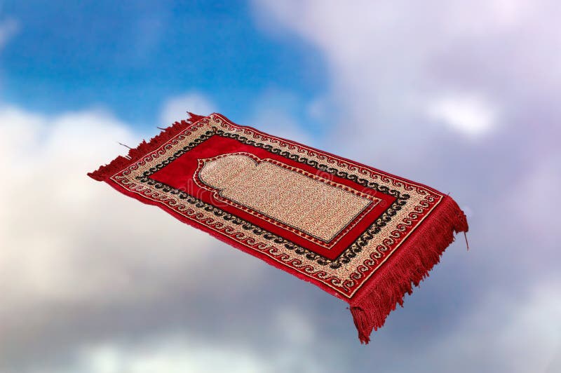 Magic carpet in the clouds