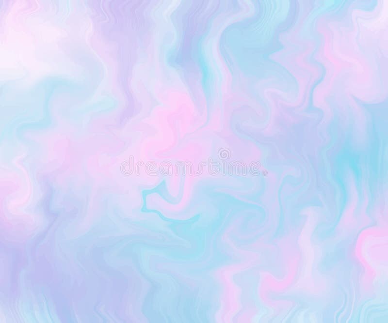 Magic Fairy and Unicorn background with light pastel rainbow mesh. Multicolor backdrop in girly pink, violet and blue colors.