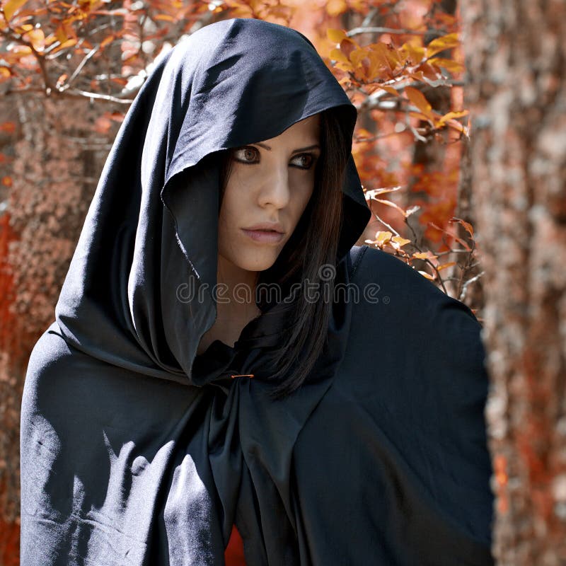 Forest princess stock photo. Image of white, century, hood - 321764