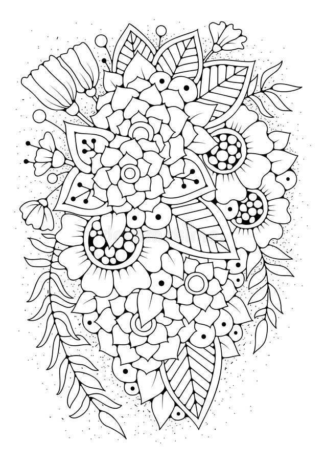 The Magical Garden Fairy Tale: Mindfulness Coloring Book for