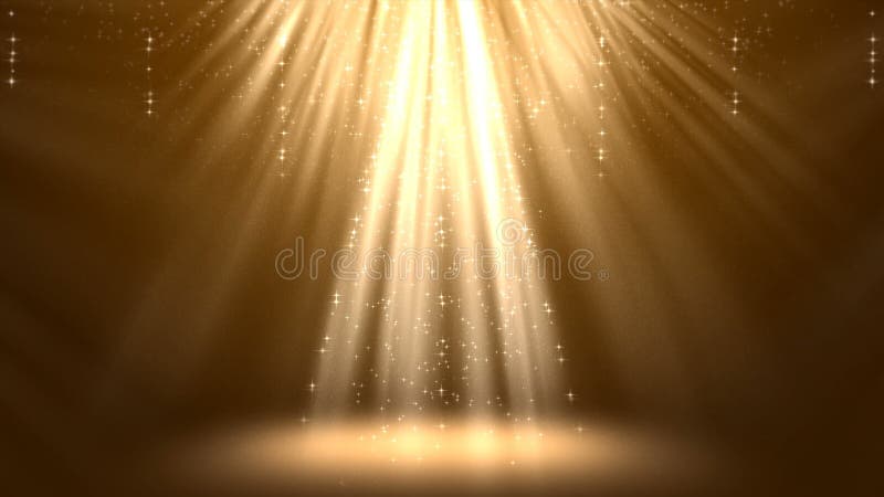Magic Gold Light Rays with Particles Animation Background. Stock Footage -  Video of background, abstract: 84687894