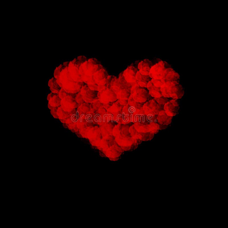 Magic Heart Abstract Background Stock Illustration - Illustration of artistic, lovely: 41246582