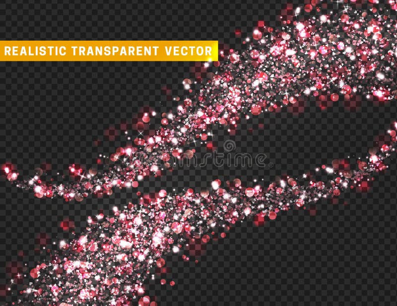 Magic light effect texture. Realistic particle glitter stars, hearts, circles spots. royalty free illustration Magic light effect texture. Realistic particle glitter stars, hearts, circles spots. royalty free illustration