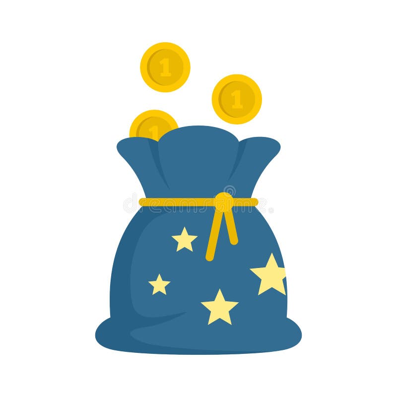 Magic bag icon cartoon style Royalty Free Vector Image