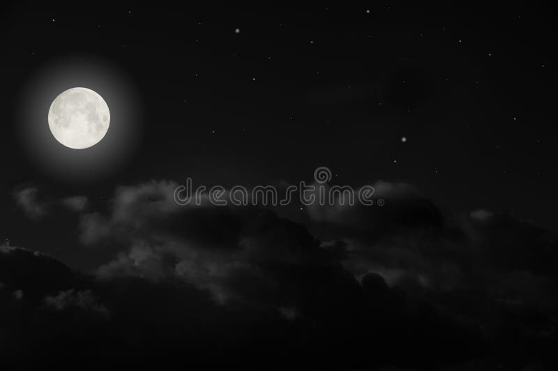 Magic moon royalty free stock photos