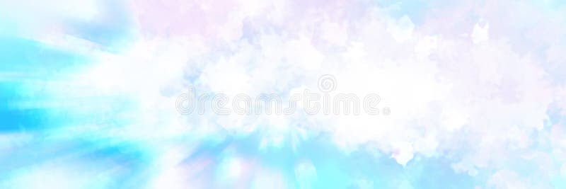 Magic movement violet blue pink sky background with iridescent lights, party fantasy rainbow colors