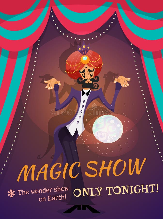 Magic Show Poster - Etsy