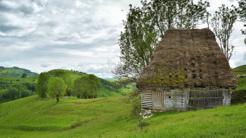 Magic Transylvanian Village - Dumesti - Romania Stock Image - Image of ...