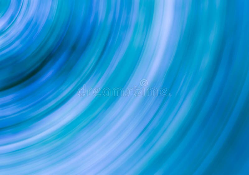 Magical Background Movement of the Depth of the Ocean Azure Blue Tone ...