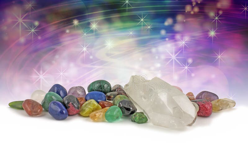 Magical healing crystals
