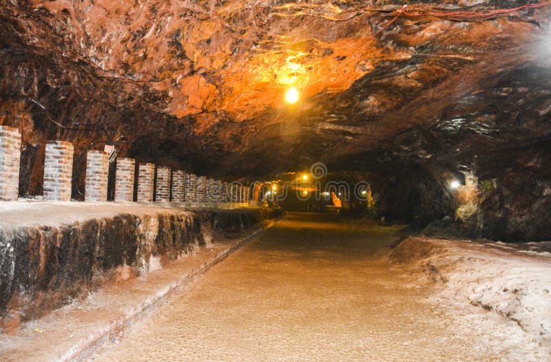 Magical inside view of Khewra salt mine
