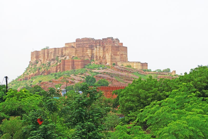 Magical Mehrangarh Fort, Jodhpur, Rajasthan,india stock photography Magical Mehrangarh Fort, Jodhpur, Rajasthan,india stock photography